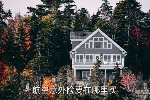 航空意外险要在哪里买
