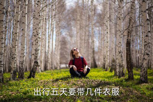 出行五天要带几件衣服