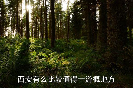 西安旅游最值得去的地方，西安哪些地方最值得一去