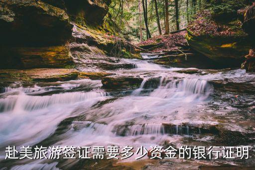 美国旅游签证需要多少钱存款证明，赴美旅游签证需要多少资金的银行证明