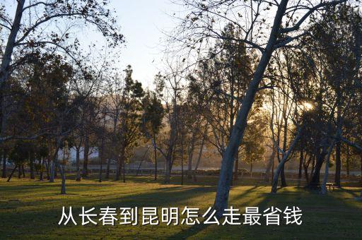 长春到云南怎么去最省钱，从长春到昆明怎么走最省钱