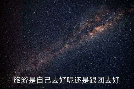 旅游是自己去好呢还是跟团去好