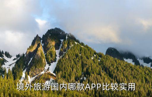 想报名去国外旅游下载什么app，靠谱的境外出游APP是什么