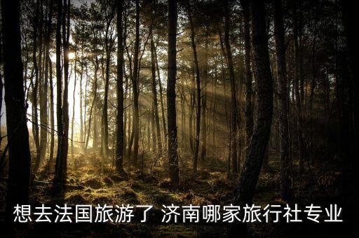 想去法国旅游了 济南哪家旅行社专业