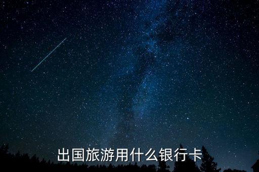 出国旅游用什么银行卡