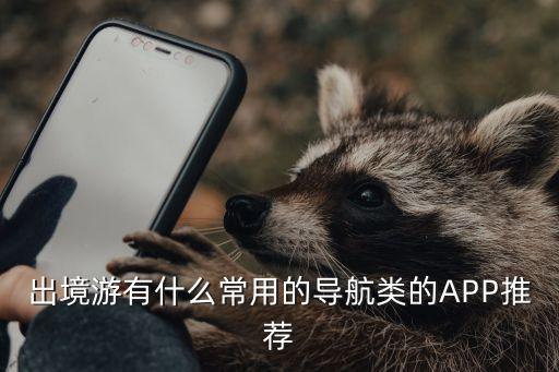 出境游有什么常用的导航类的APP推荐