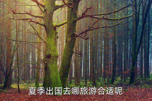 夏季出国去哪旅游合适呢