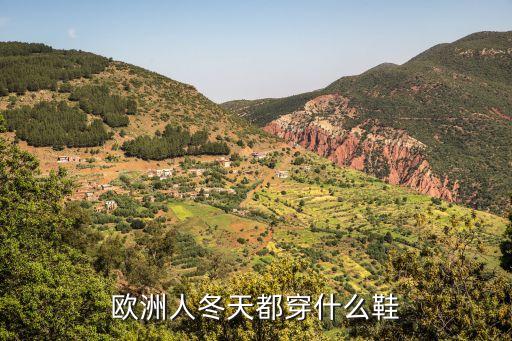 欧洲人冬天都穿什么鞋