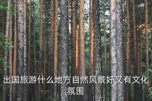 国外哪里山水旅游景区好，最值得去的美国旅游景点