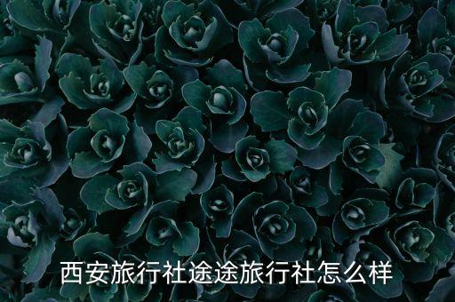 西安旅行社途途旅行社怎么样