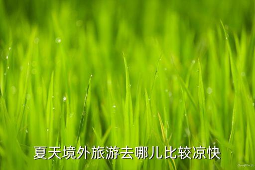夏天境外旅游去哪儿比较凉快