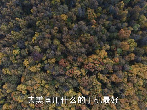 去美国用什么的手机最好