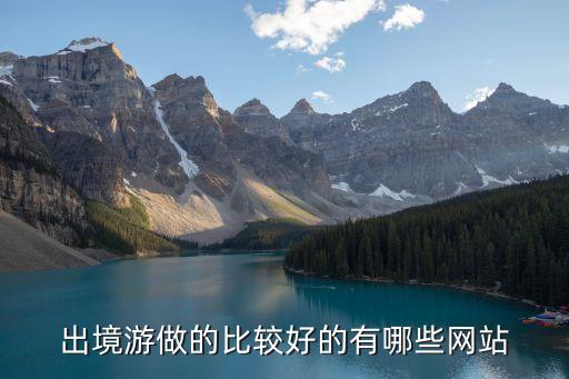 国外定制旅游哪个平台好，去国外的定制旅游哪家好