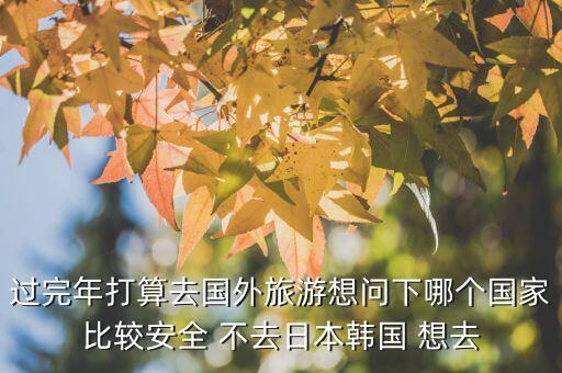 过完年打算去国外旅游想问下哪个国家比较安全 不去日本韩国 想去