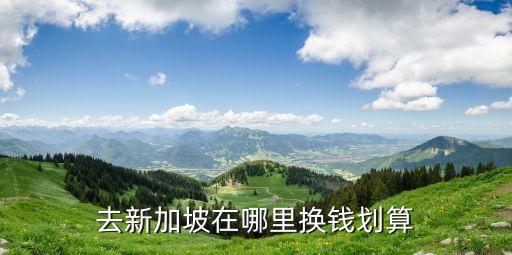 去新加坡在哪里换钱划算