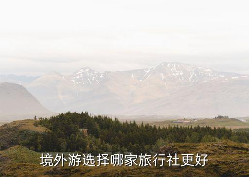 境外游选择哪家旅行社更好