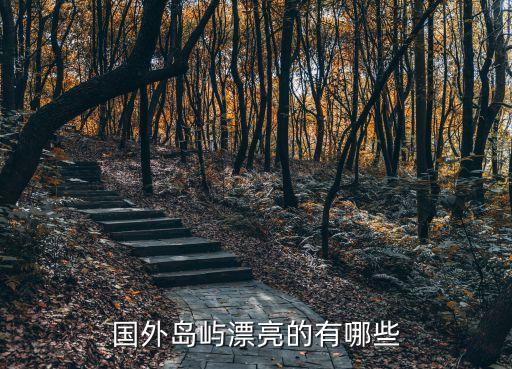 国外岛屿漂亮的有哪些