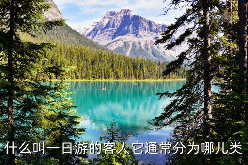 什么叫一日游的客人它通常分为哪儿类
