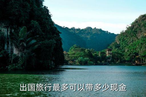 出国旅行最多可以带多少现金