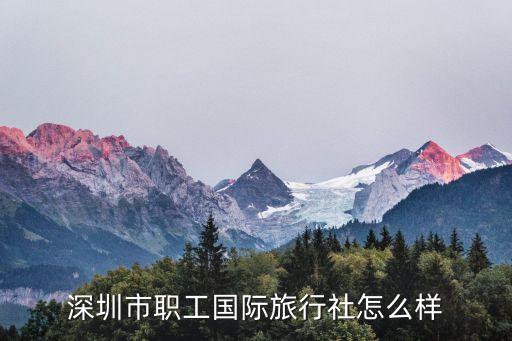 深圳市职工国际旅行社怎么样