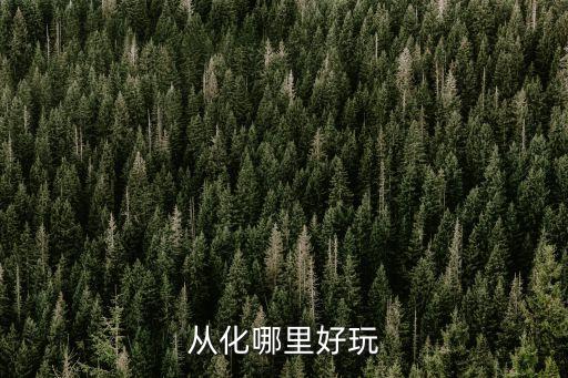 从化哪里好玩