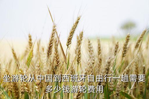 坐游轮从中国到西班牙自由行一趟需要多少钱游轮费用