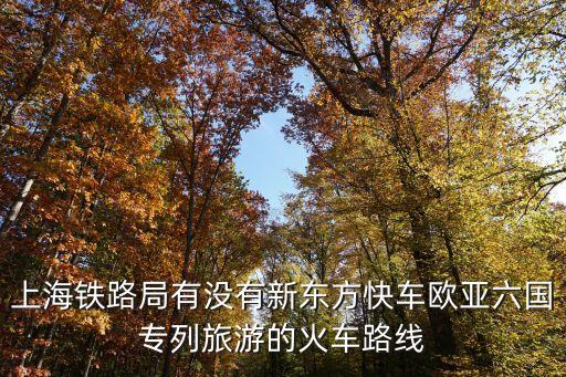 上海铁路局有没有新东方快车欧亚六国专列旅游的火车路线