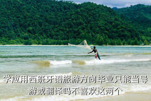 学应用西班牙语旅游方向毕业只能当导游或翻译吗不喜欢这两个