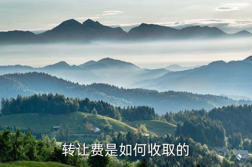 转让费是如何收取的
