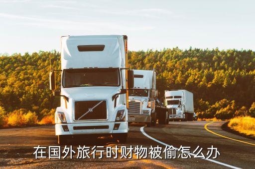 在国外旅行时财物被偷怎么办