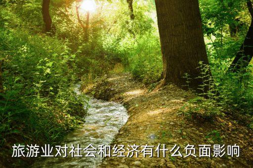 旅游业对社会和经济有什么负面影响