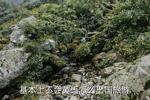 基本上不会英语怎么出国旅游