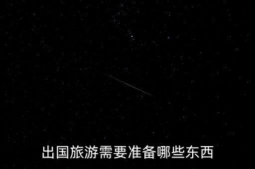 国外旅游如何带东西去旅游，出国旅游需要准备哪些东西