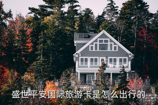 盛世平安国际旅游卡是怎么出行的