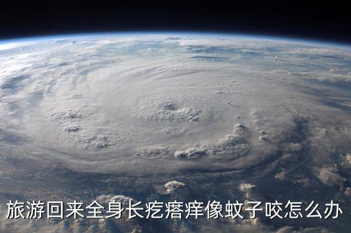 旅游回来全身长疙瘩痒像蚊子咬怎么办