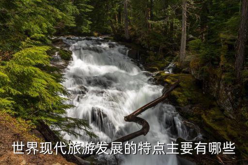世界现代旅游发展的特点主要有哪些