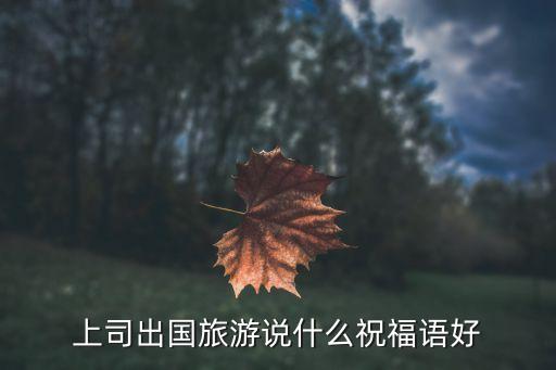 上司出国旅游说什么祝福语好