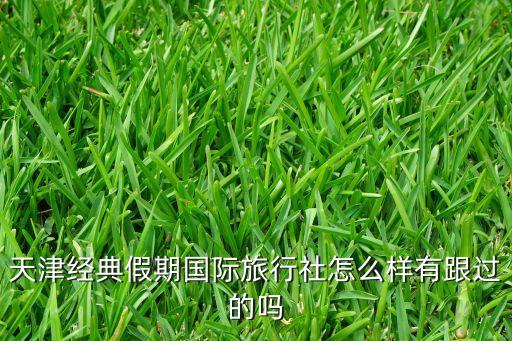 圣同润国际旅游公司怎么样，天津经典假期国际旅行社怎么样有跟过的吗
