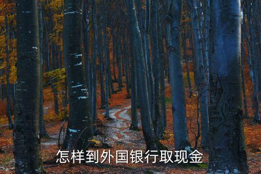 去国外旅游怎么取钱，在外旅游没现金了有银行卡想取200现金怎么办