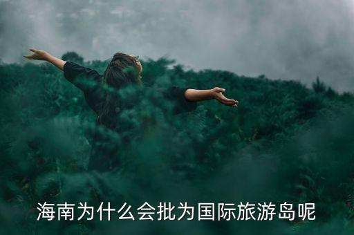海南为什么是国际旅游岛，海南为什么要做国际旅游岛呢