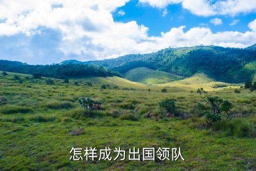 如何做国际领队旅游，怎样成为出国领队