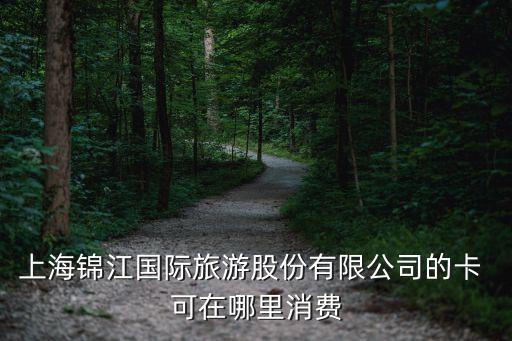 上海锦江国际旅游股份有限公司的卡 可在哪里消费