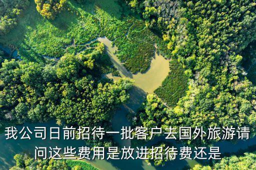 我公司日前招待一批客户去国外旅游请问这些费用是放进招待费还是