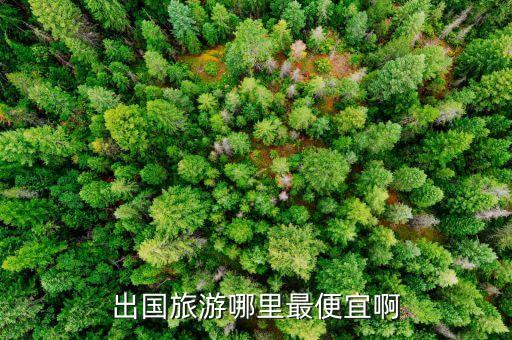 出国旅游哪里最便宜啊