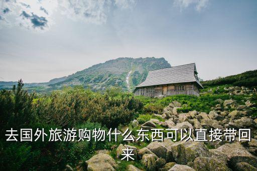 国外旅游能带什么回来吗，出国旅游可以带些什么回国赚点钱