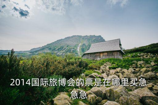 2014国际旅博会的票是在哪里买急急急