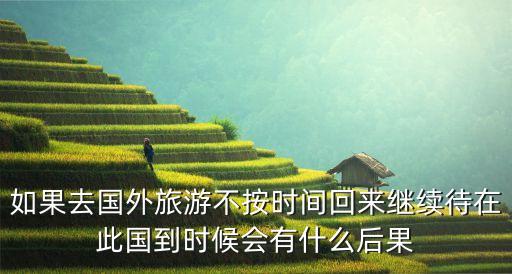 如果在国外旅游会怎么样，出国旅游会不会不安全